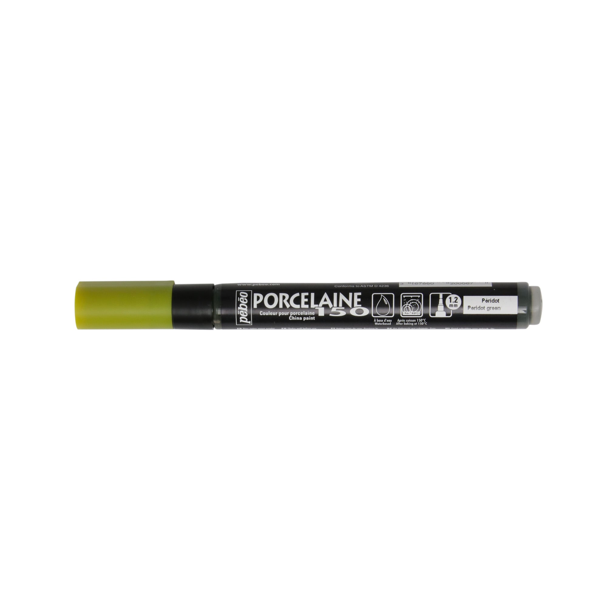 Exquisite China Paint Porcelaine 150 Markers in Stunning Peridot Green