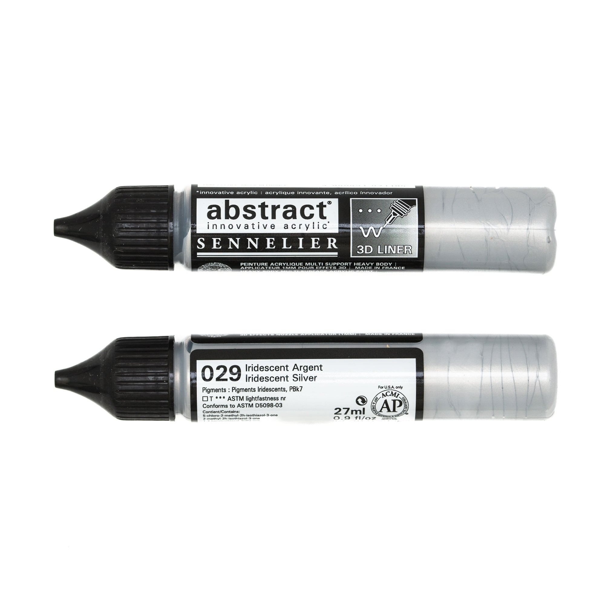 Eye-Catching Abstract Liner Acrylic Marker in Fluo Yellow - Grab Yours Now!