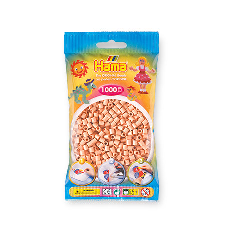 1,000-Piece Hama Midi Beads Set - Flesh Tone