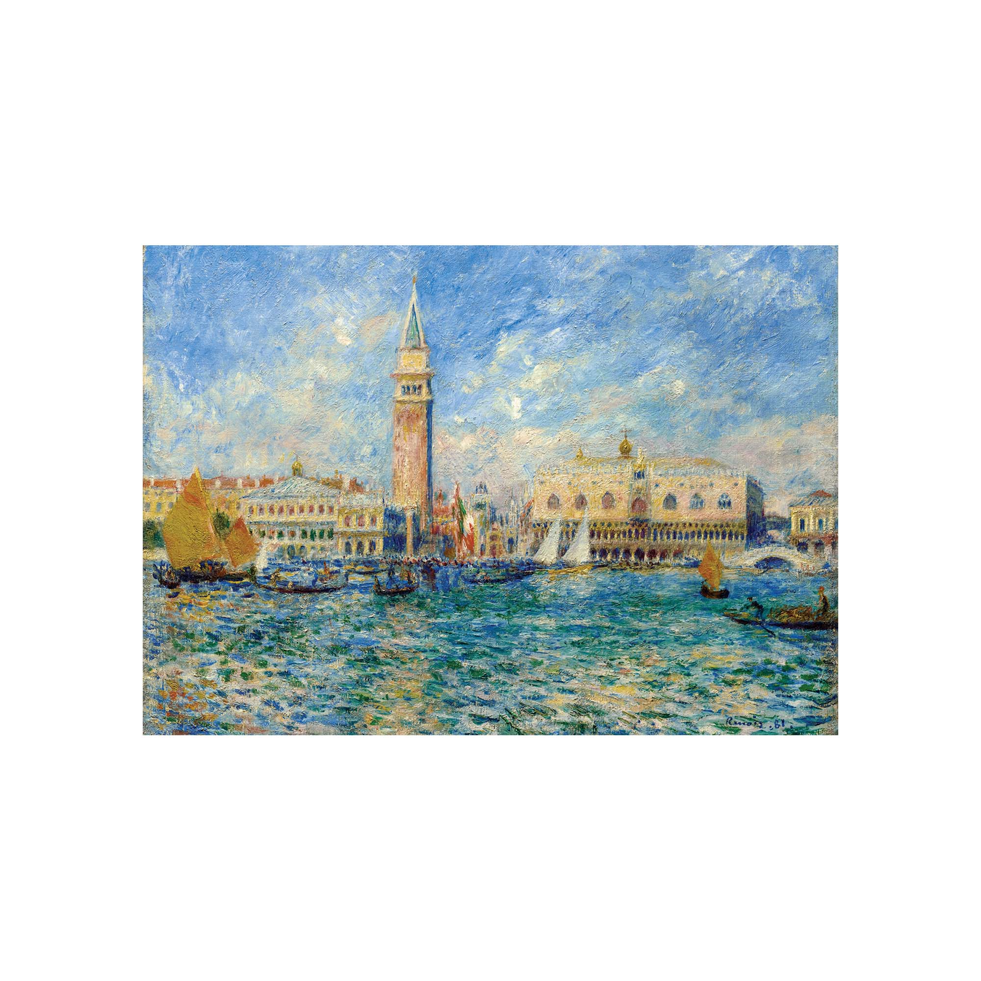 Renoir's 'View of Venice' 1,000-Piece Puzzle - Dive into Art!