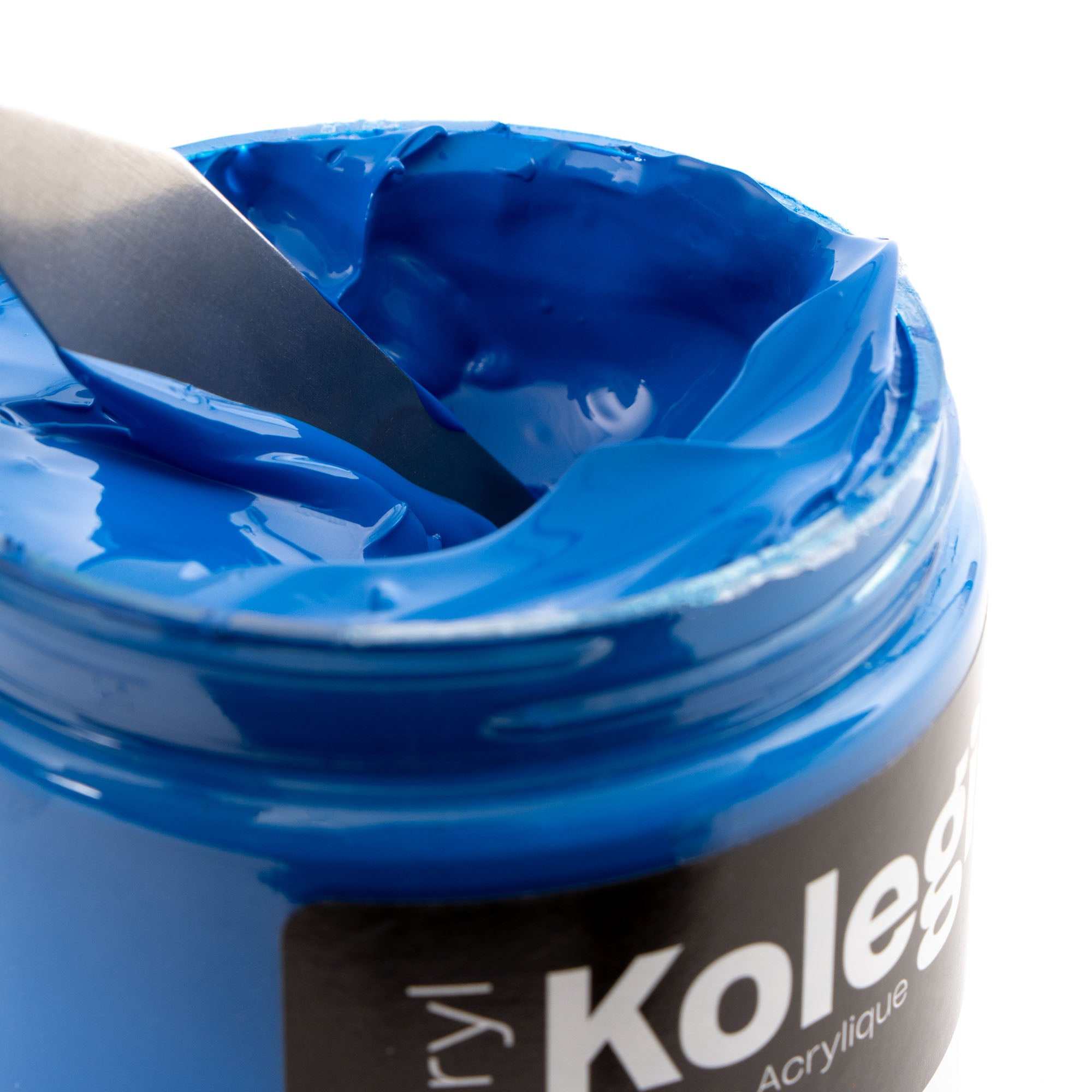 Dacryl Kolegial Acrylic: High - Viscosity Primary Cyan - A Stunning Painting Choice