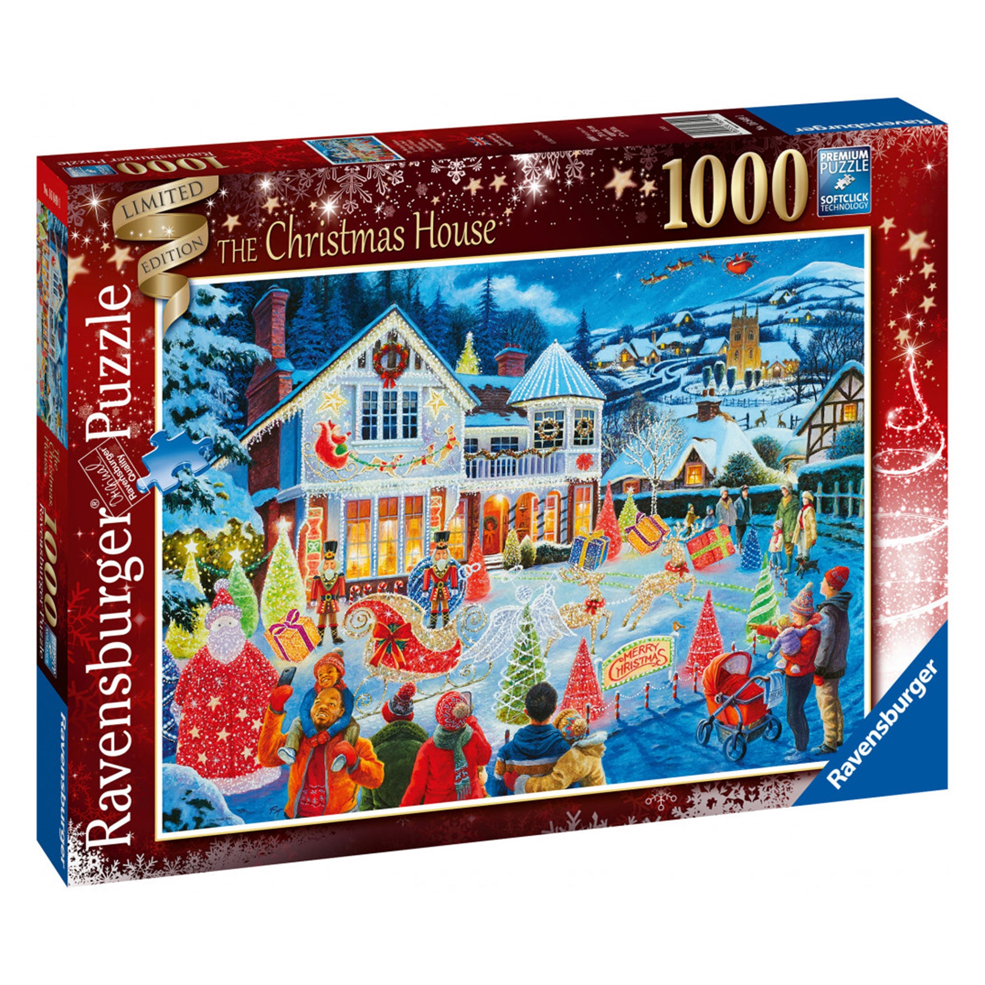 Enchanting 1,000-Piece Christmas House Puzzle