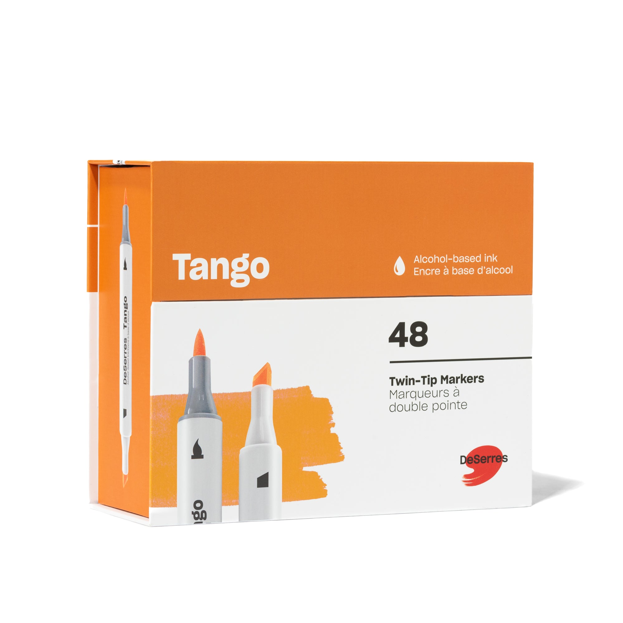 48-Pack Tango Double-Ended Markers Set: Assorted Colors for Limitless Creativity!