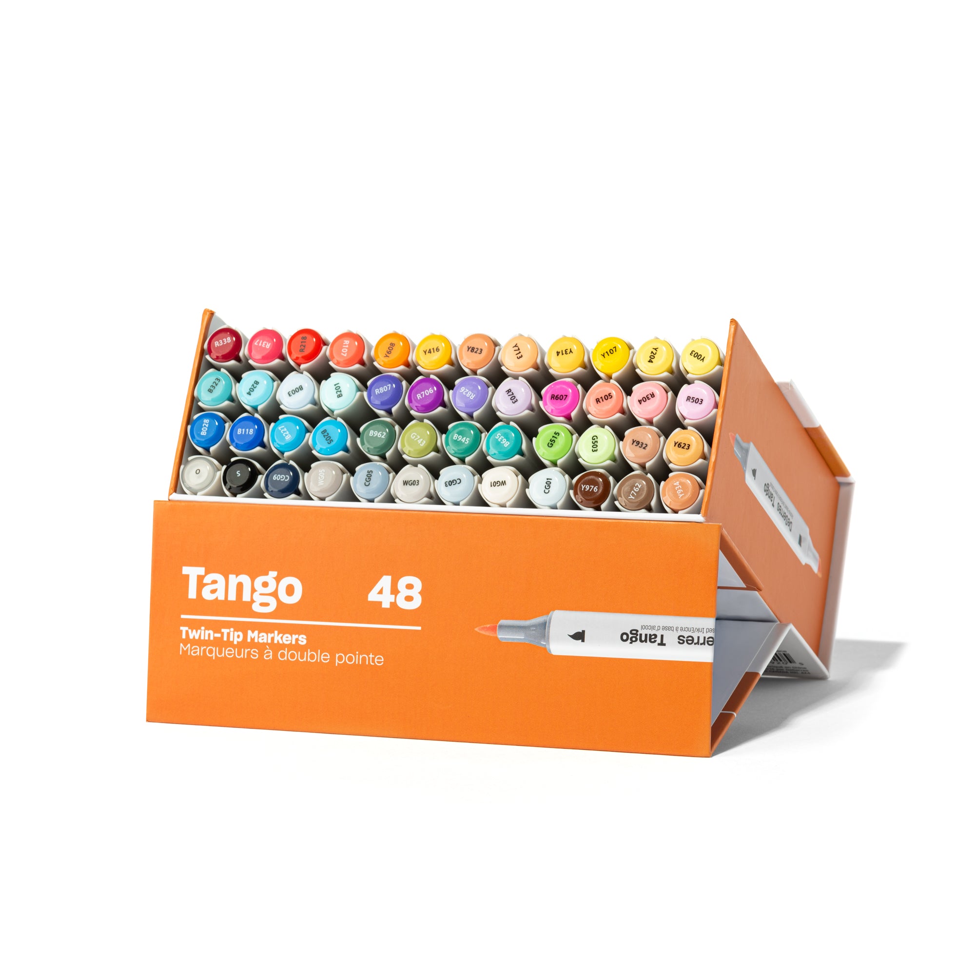 48-Pack Tango Double-Ended Markers Set: Assorted Colors for Limitless Creativity!