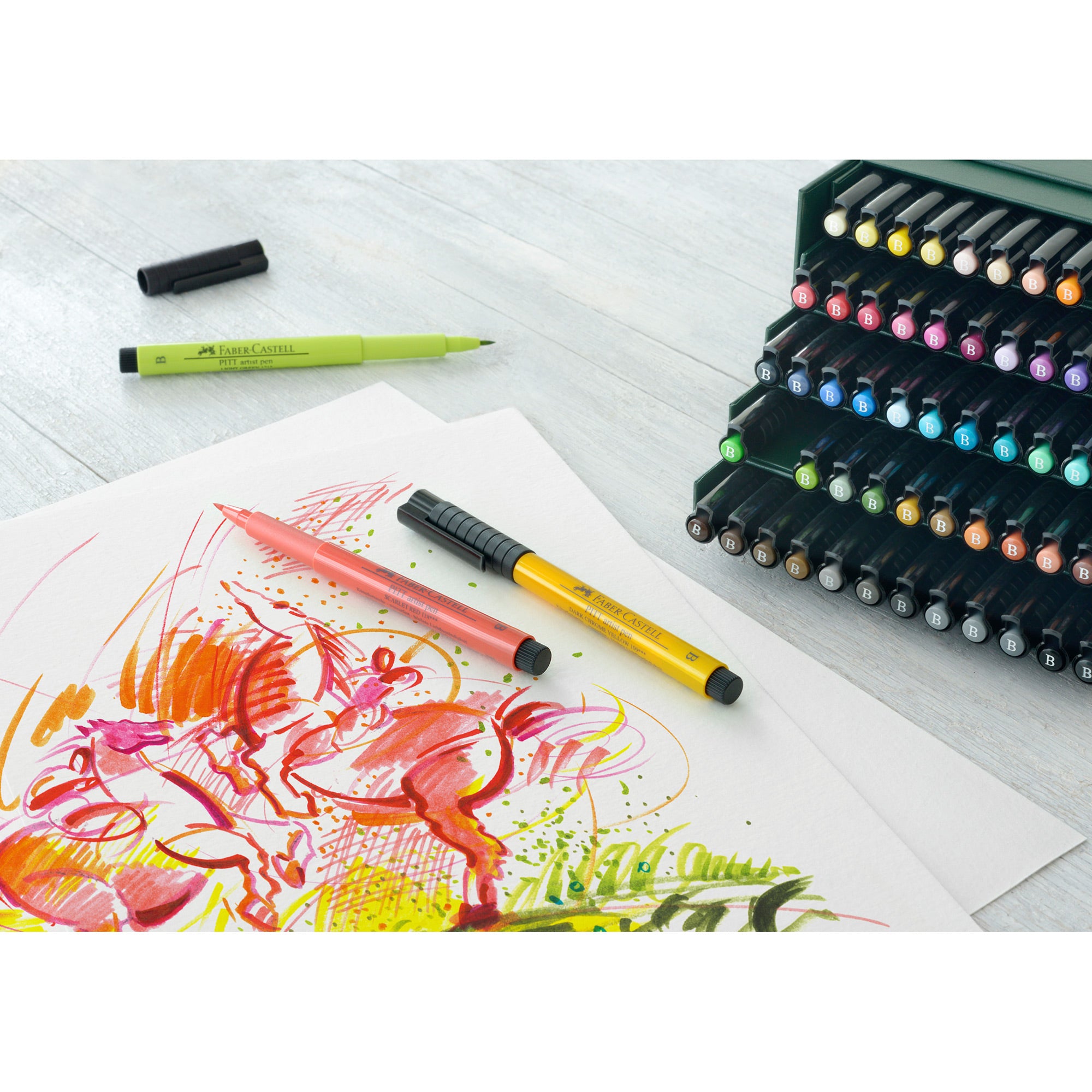 Fantastic 48-Pack Pitt Artist Brush Pens