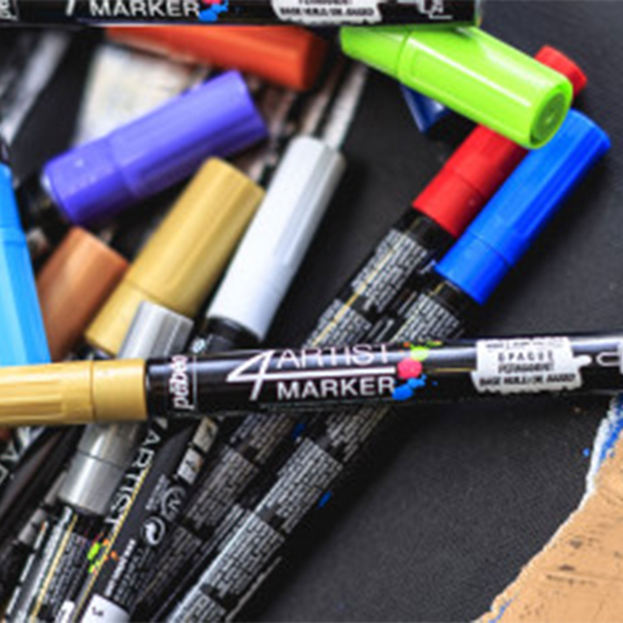 Stunning 4Artist Oil-Based Marker - Jet Black