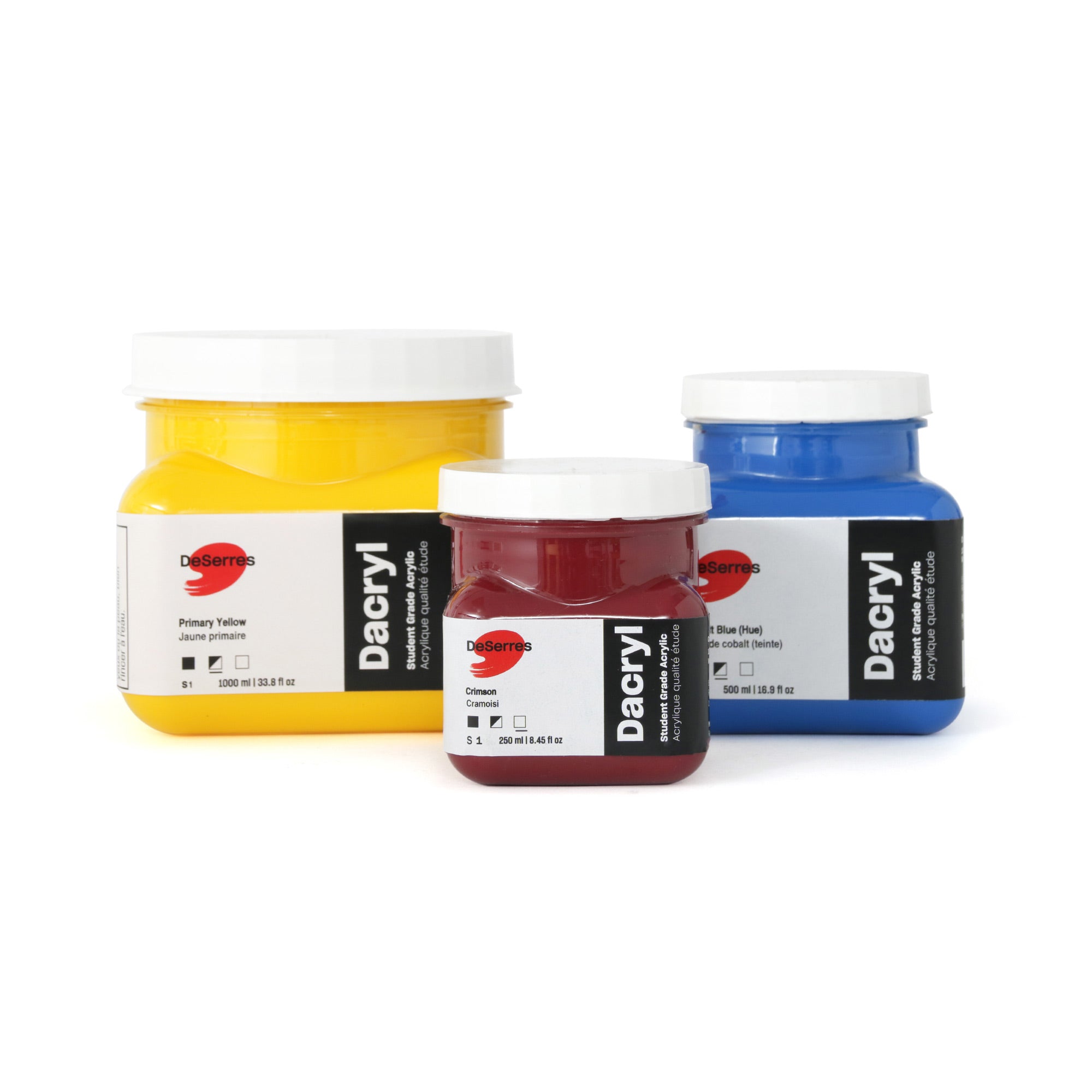 Dacryl Student Grade Acrylic: High - Viscosity Cadmium Yellow Deep Hue - A Must - Have for Artists!