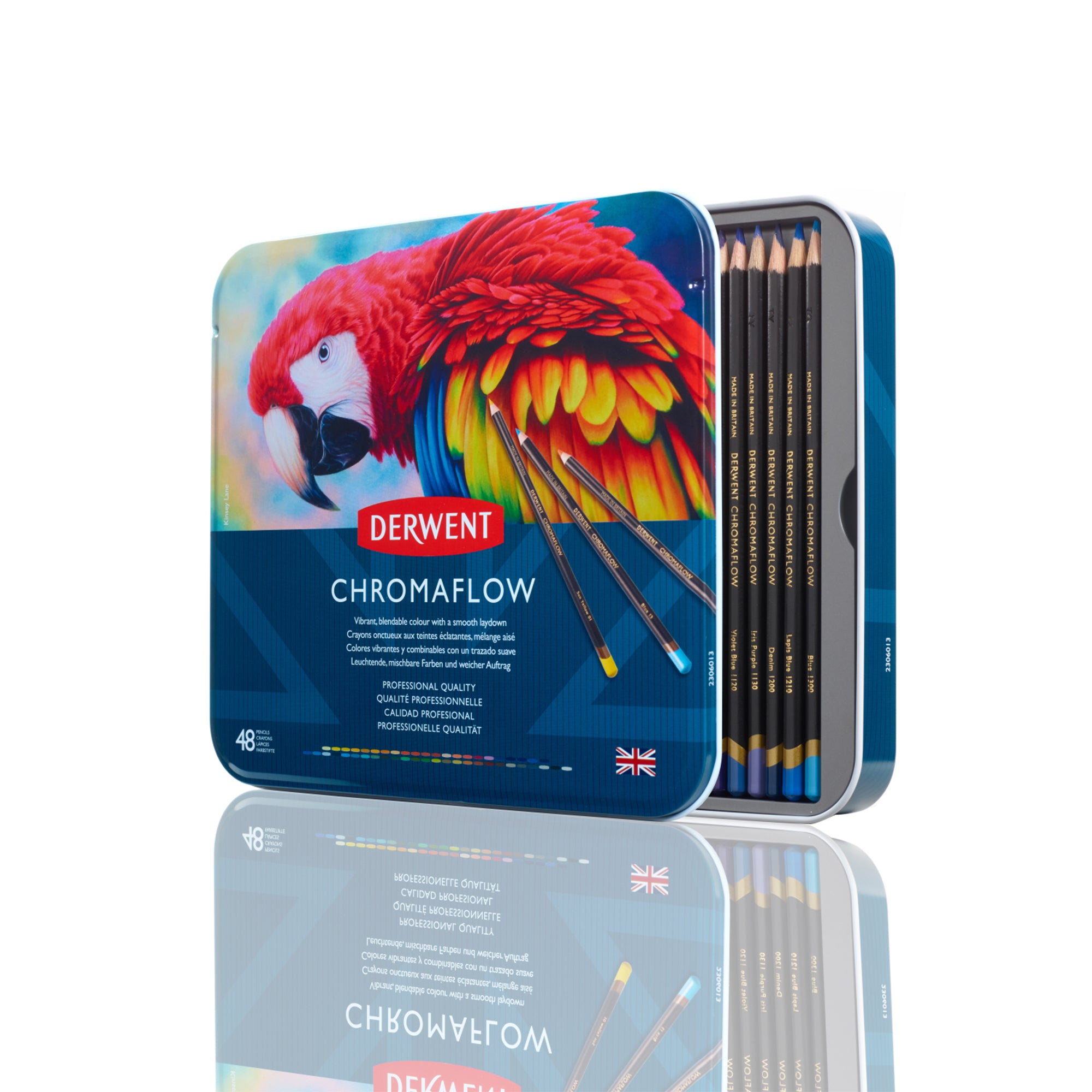 48-Piece Derwent Chromaflow Pencil Set - Unleash Your Creativity!