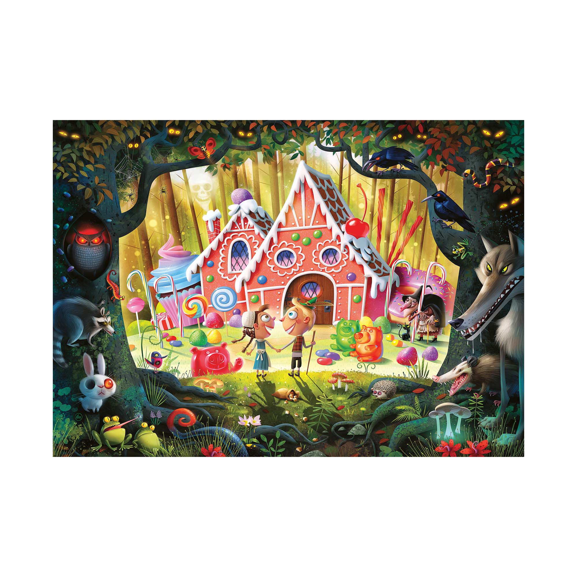 Enchanting 1,000-Piece Hansel & Gretel Puzzle