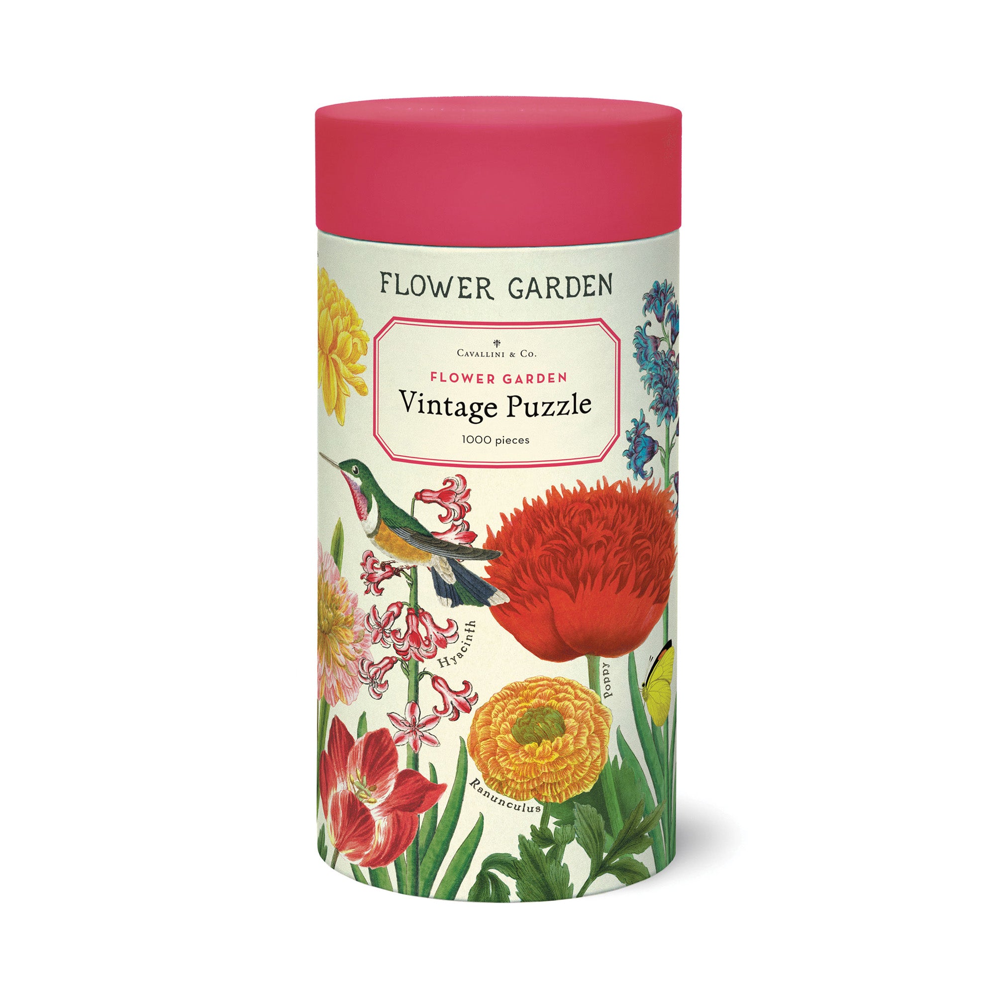 Enchanting 1000-Piece Vintage Flower Garden Puzzle