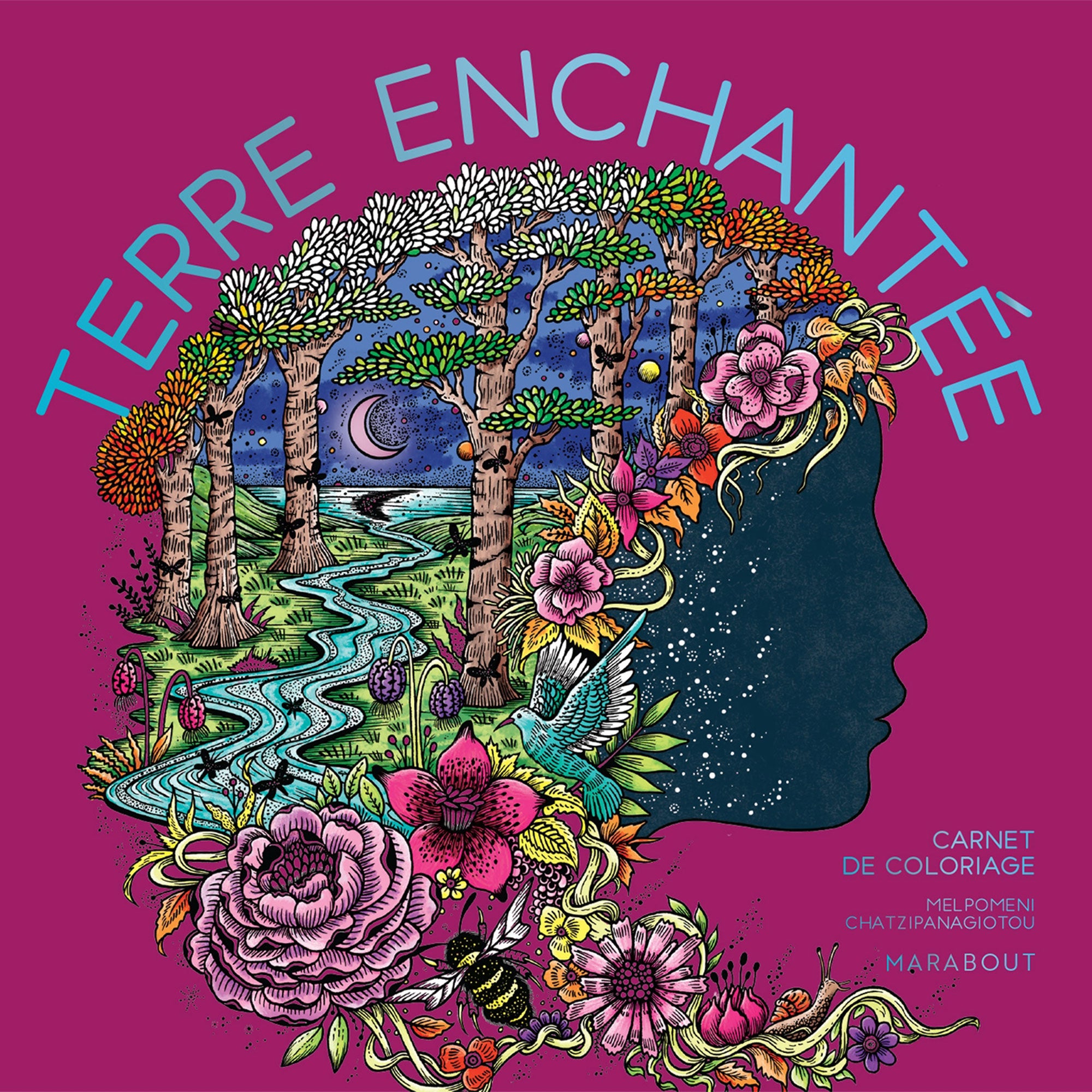 Enchanted Earth Coloring Book - French Edition