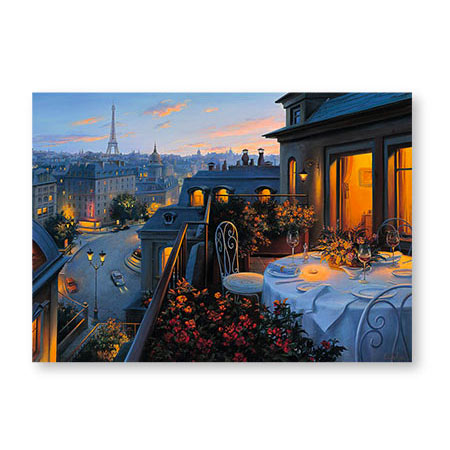 Enchanting 1,000-Piece Paris Balcony Puzzle