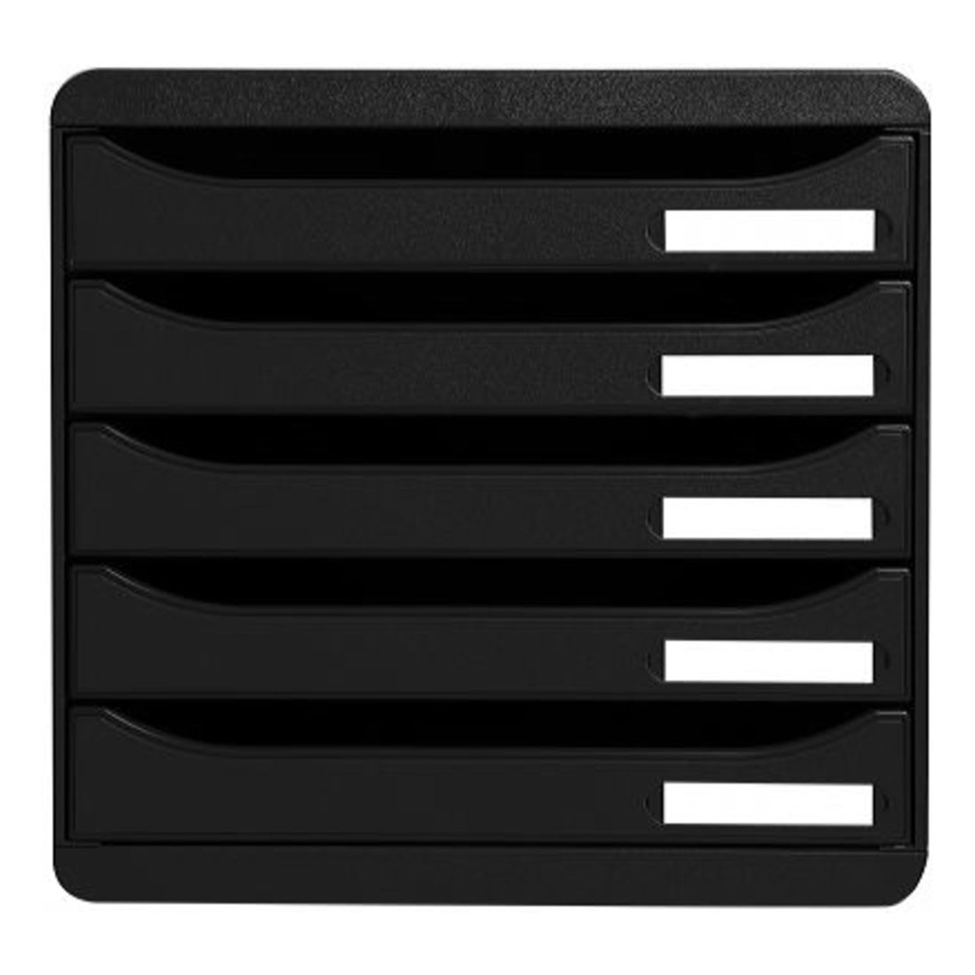 Stylish 5-Drawer Black Big Box Plus