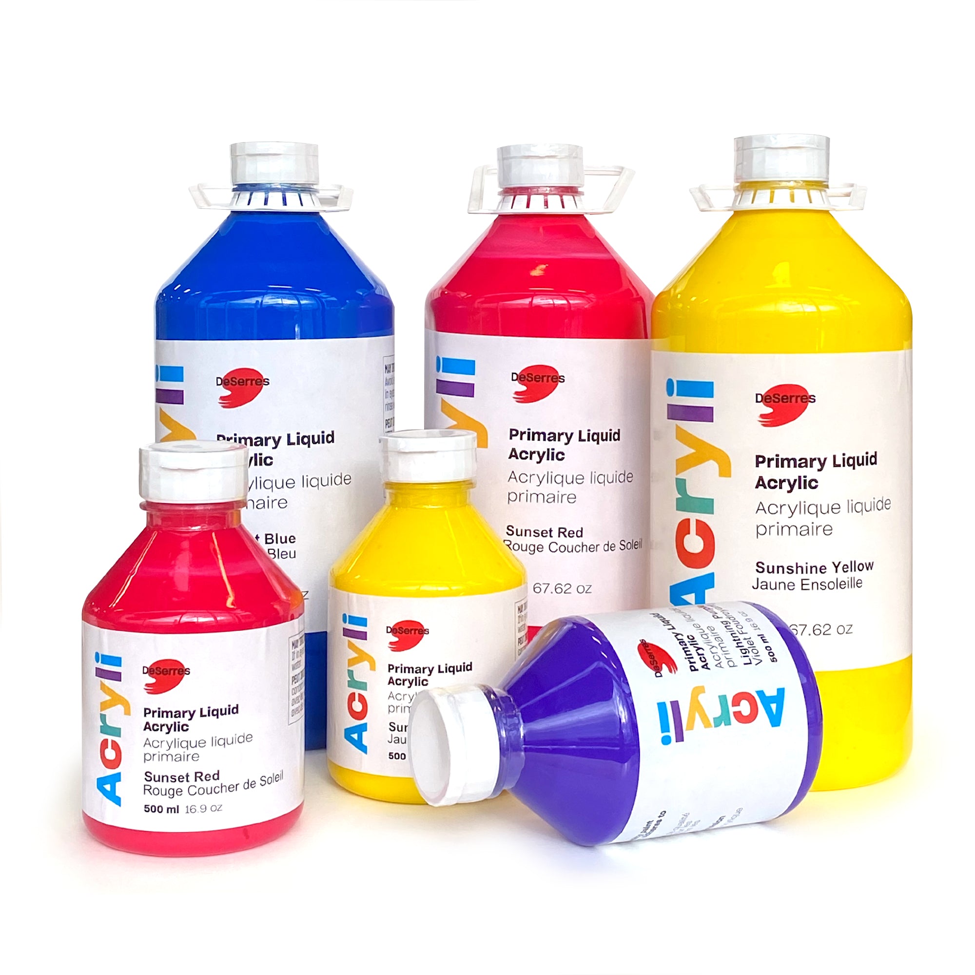 Gorgeous Ocean Blue Acrylic Primary Liquid Paint