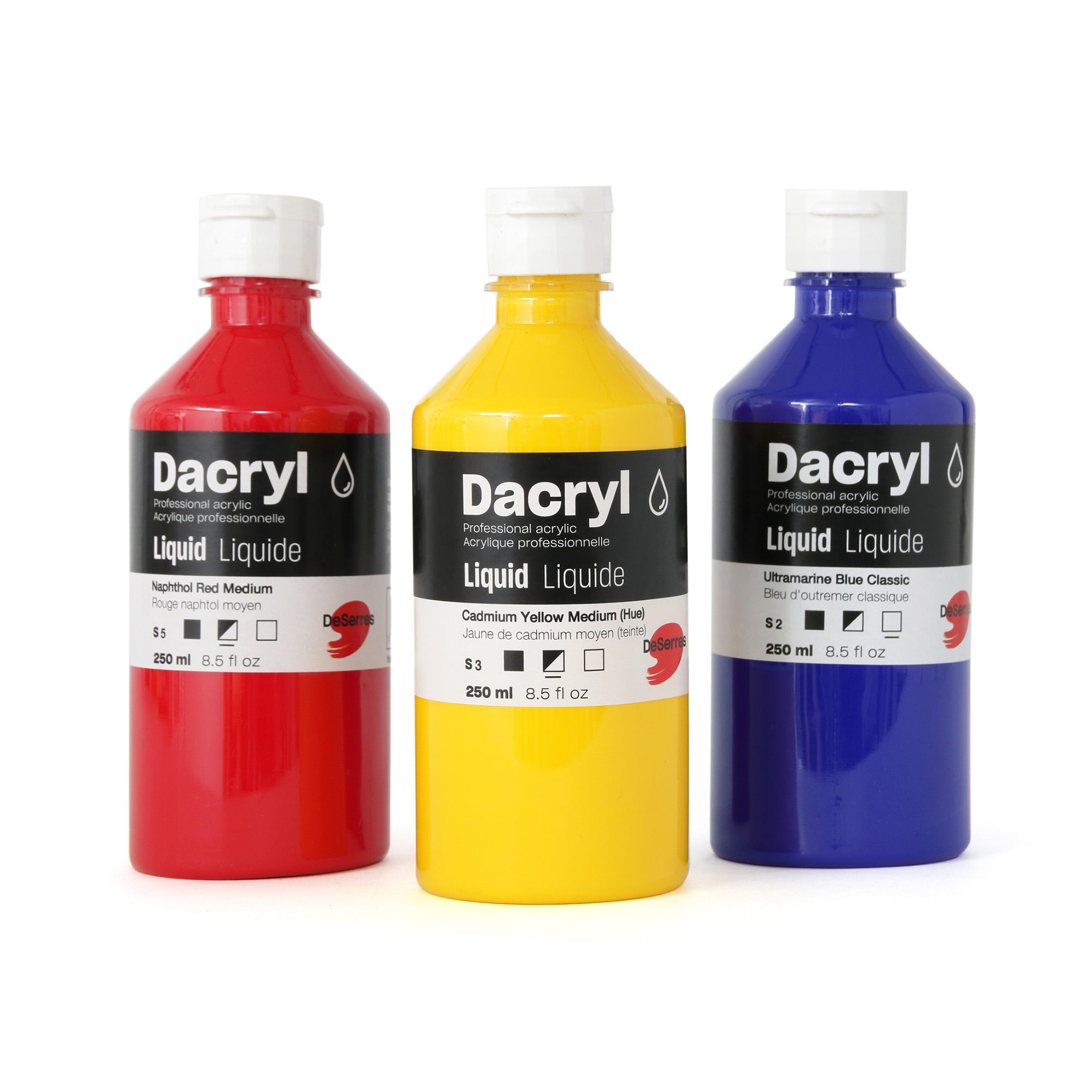 Dacryl Professional Liquid Acrylic: Low Viscosity - Stunning Quinacridone Violet