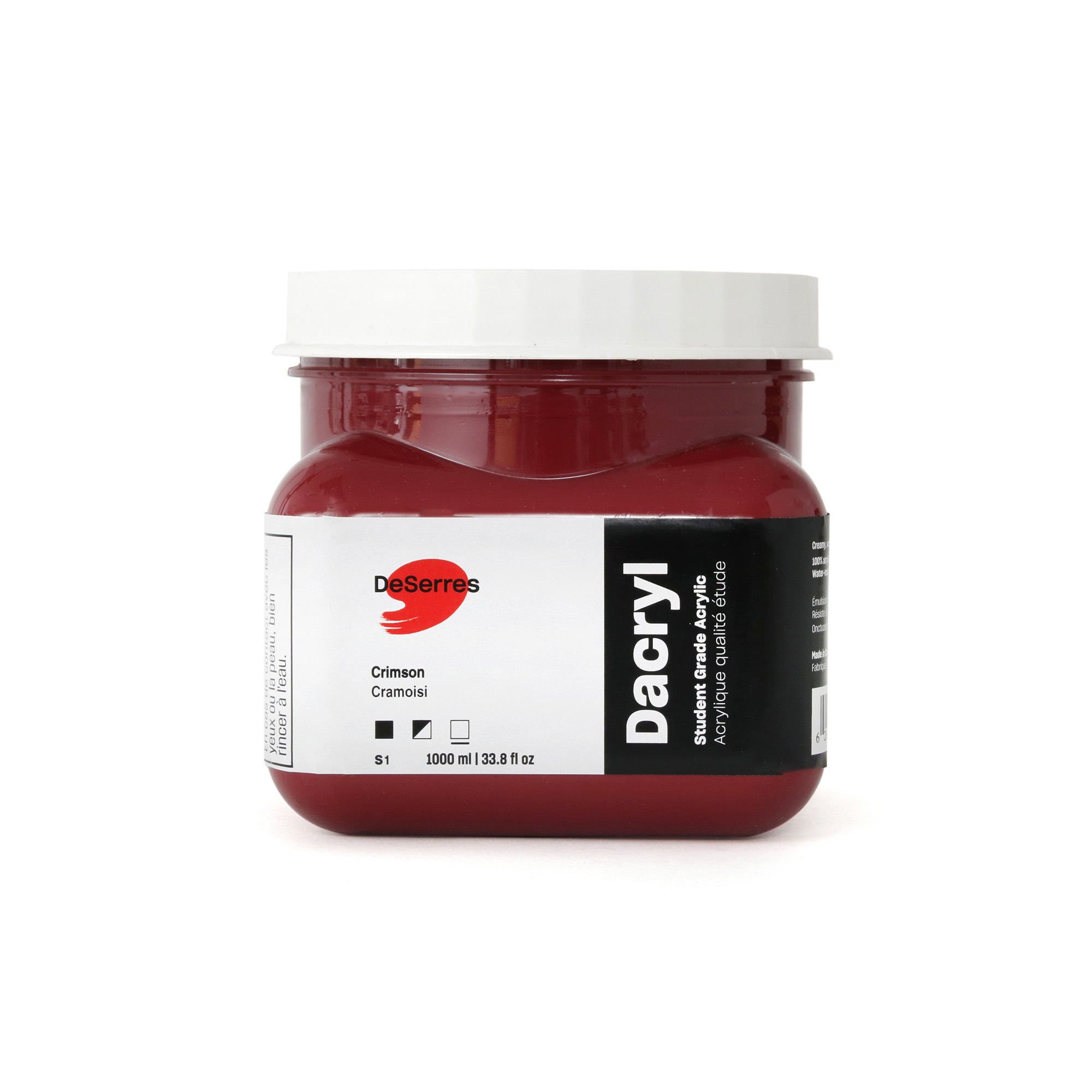 Dacryl Student Grade Acrylic: High - Viscosity Titanium White - Your Painting Essential!