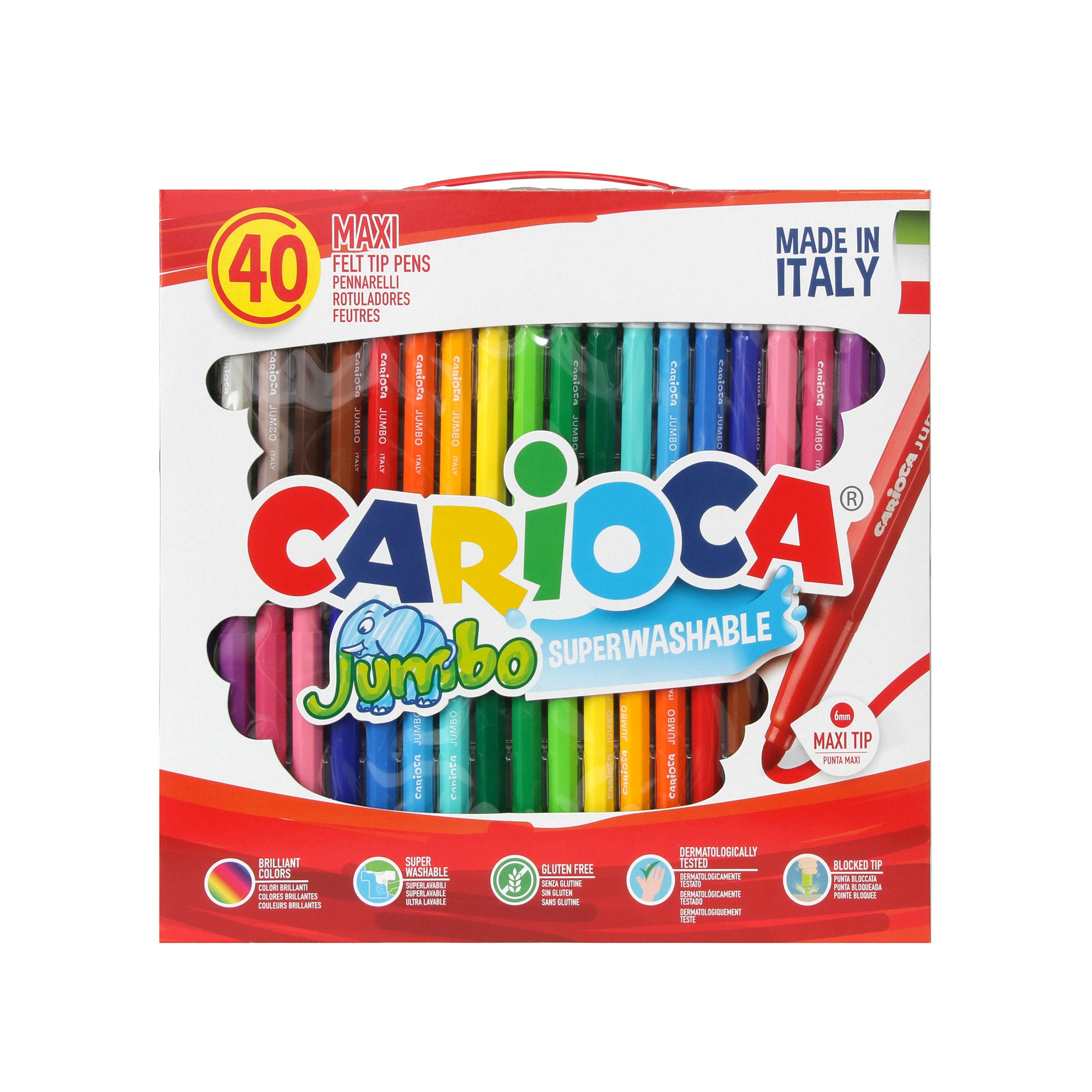 40-Piece Jumbo Marker Set - Unleash Your Creativity!