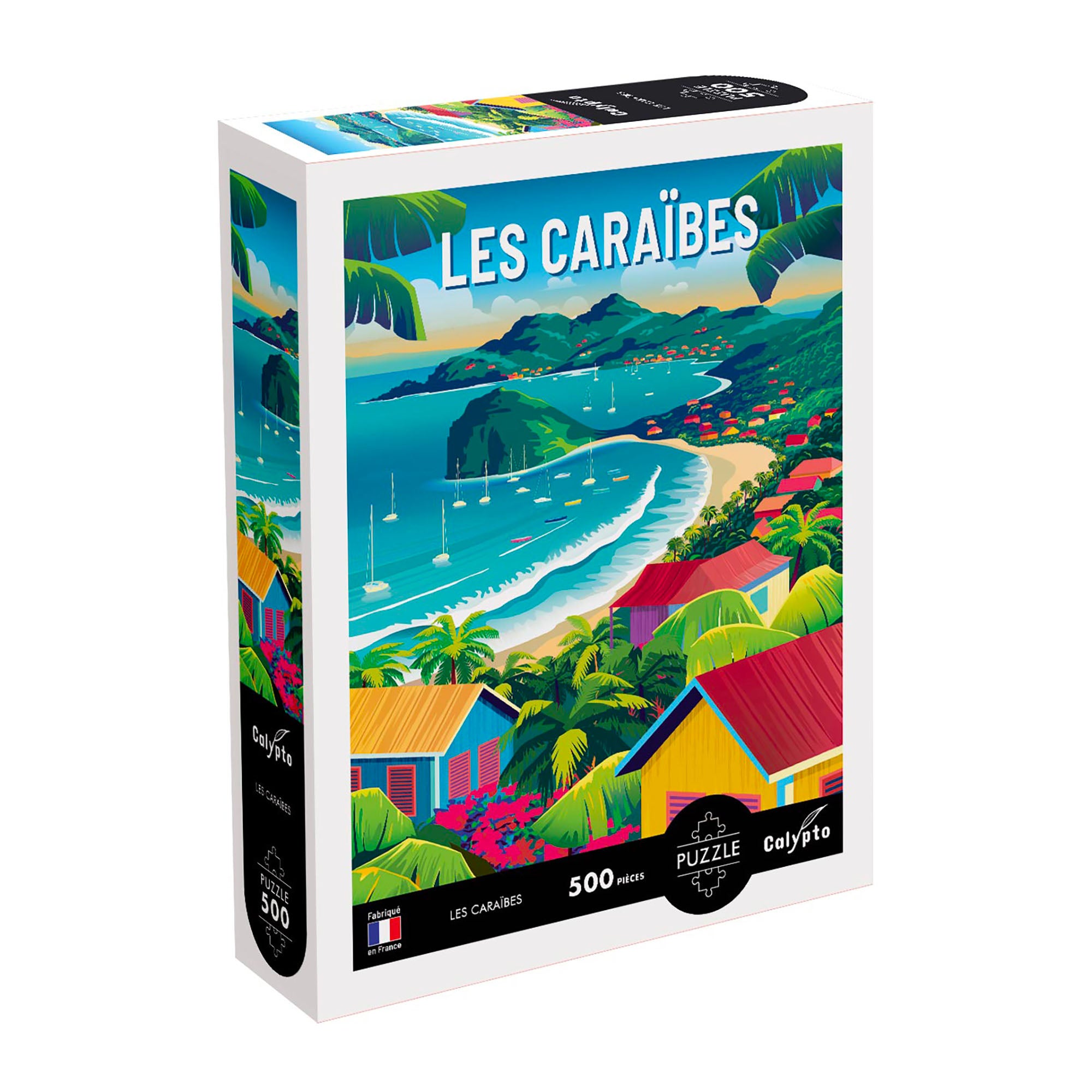 Calypto 500-Piece Caribbean Puzzle: A Tropical Adventure!