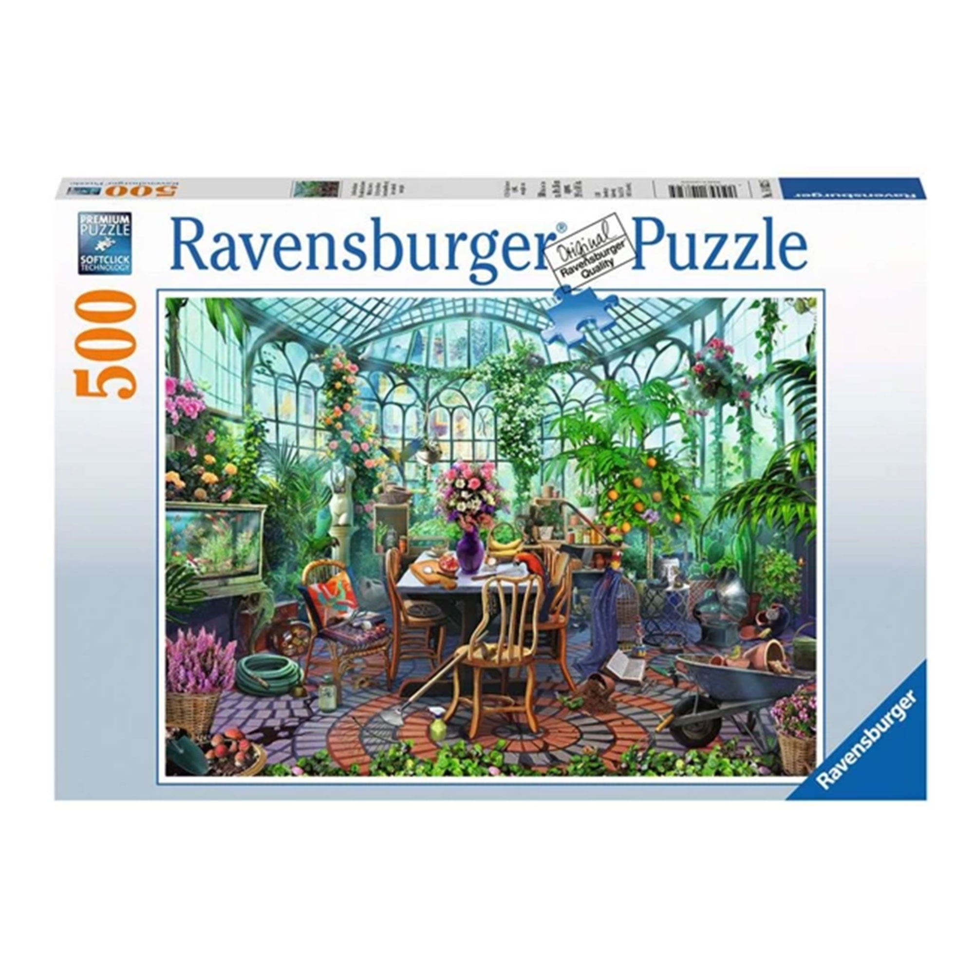 Enchanting 500-Piece Greenhouse Mornings Puzzle