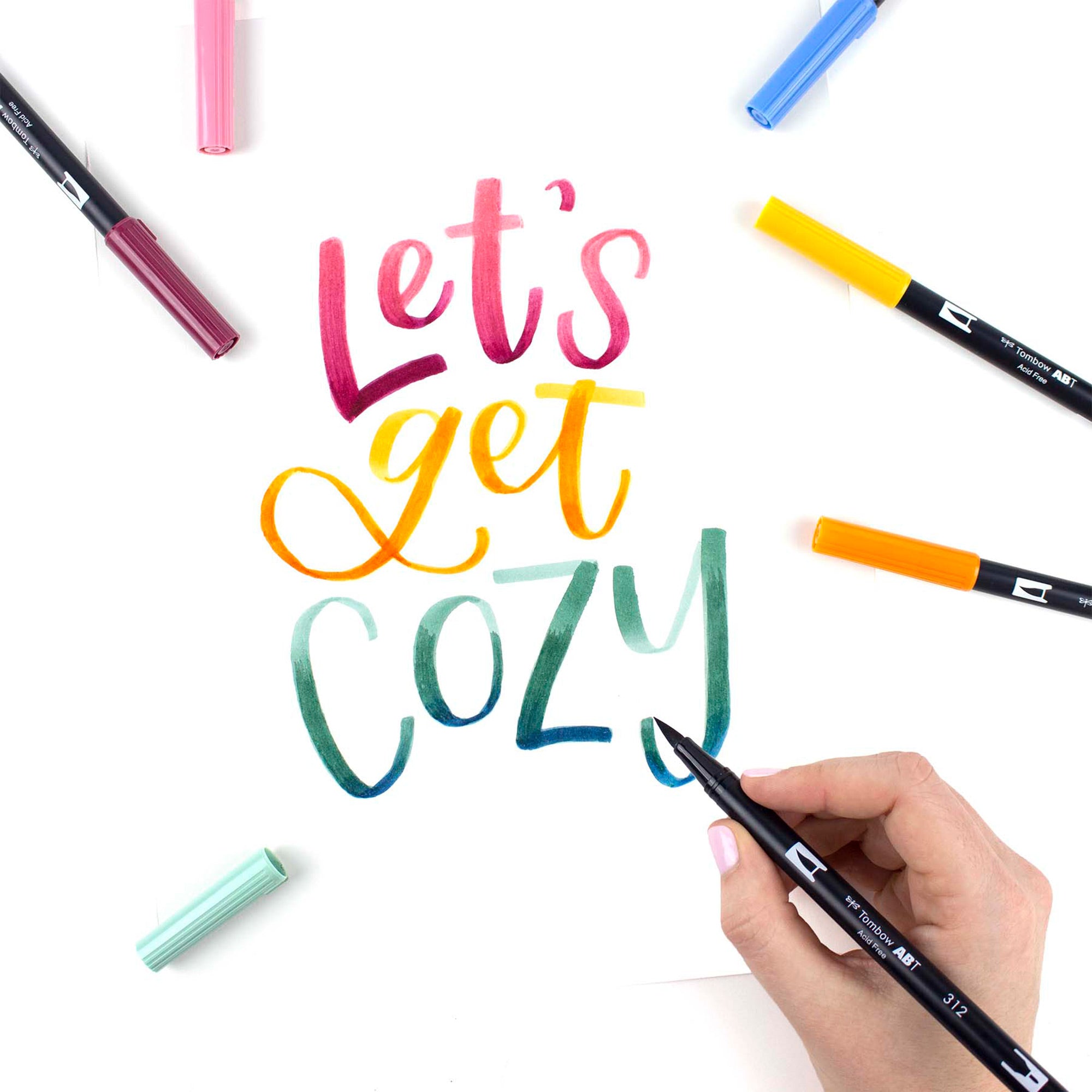 Tombow 10-Pack Dual Brush Pens - Cottage Collection: Unleash Your Creativity!