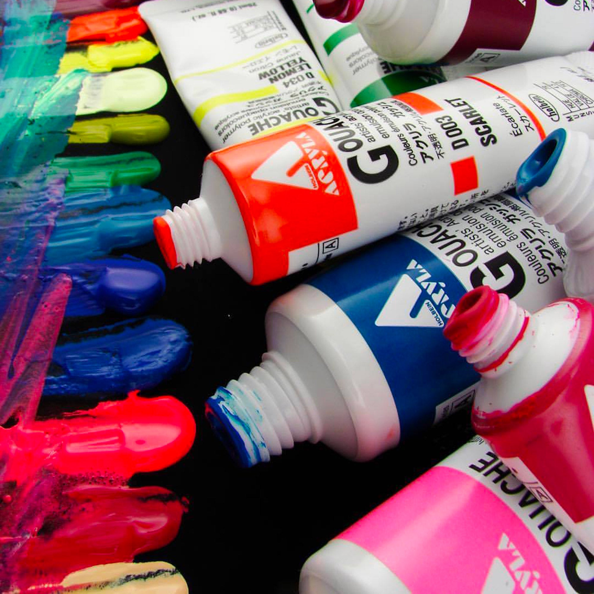 Acryla Gouache: 20 ml - Stunning Carmine
