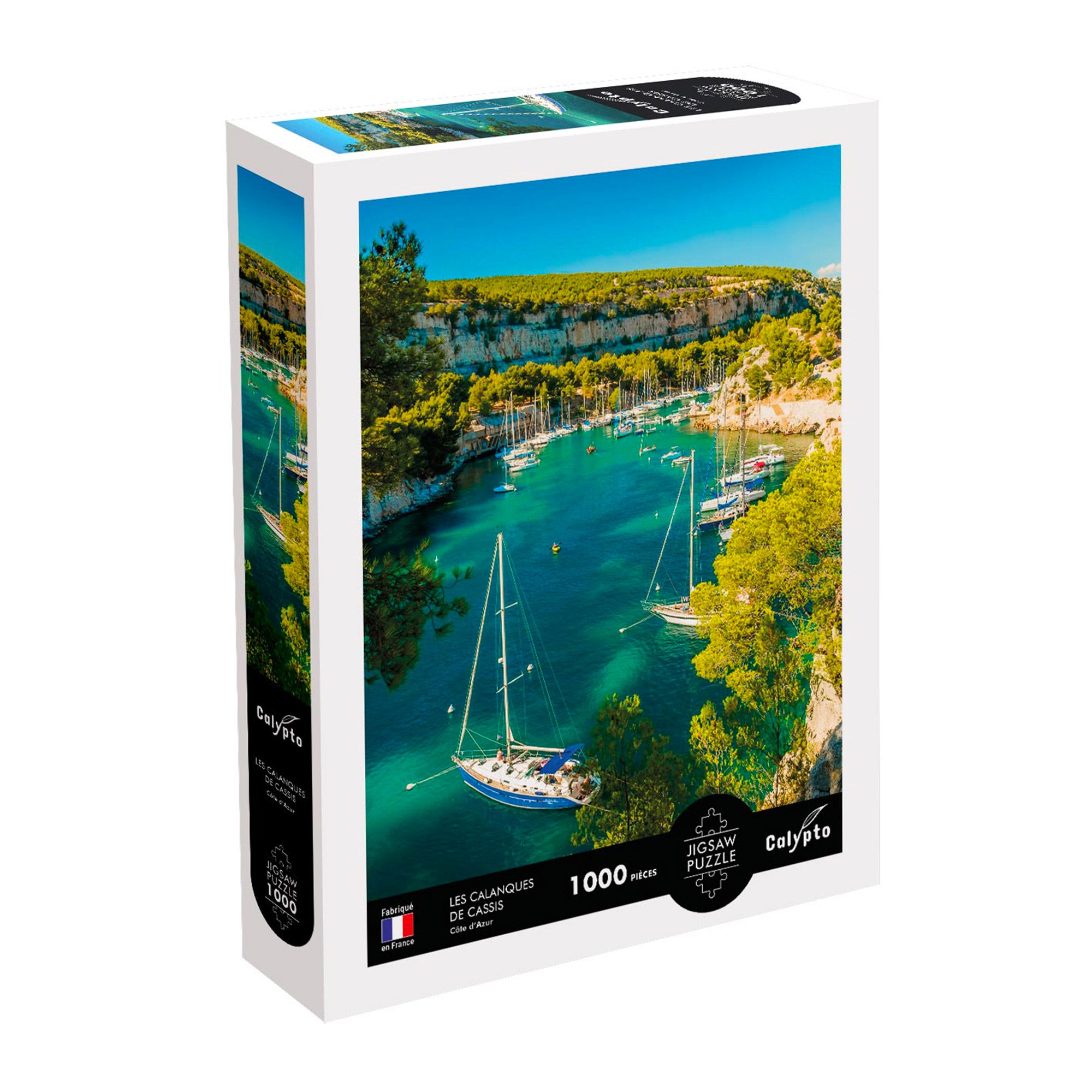 1,000-Piece Puzzle: Explore the Stunning Calanques in Cassis, Côte d'Azur